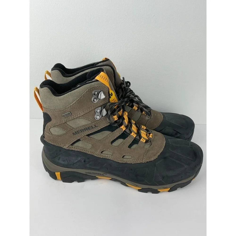 Merrell Stone Moab Polar Mens US 12 Waterproof Footwear Hiking Boots NWOB